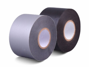 Široké izolační pásky - šedá a černá