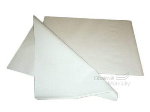 Balící papír hedvábný 70*100 cm, bílý, 17 g/m2, balení 10 kg