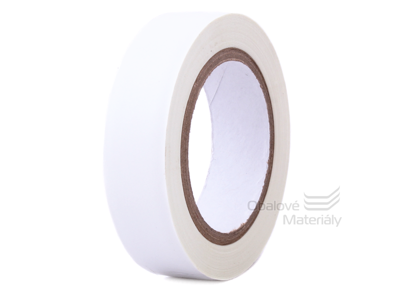 Izolační PVC páska 15 mm * 10 m, bílá