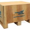 Dřevěný box S4 - 808*608*712mm, skládací bedna s ližinou, překližka