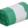 Odpadkové pytle LDPE 35l, 50*60 cm, zelené, role 50 ks