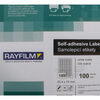 Samolepící etikety Rayfilm 25,4*10 mm, 189et./A4, 100 archů
