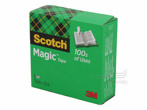 3M Scotch Magic Tape 810, popisovatelná LP 19 mm * 33 m