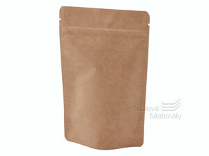 Doypack sáček 130*225 mm, 500 ml, 3-vrstvý, KRAFT/AL/PE - 100 ks