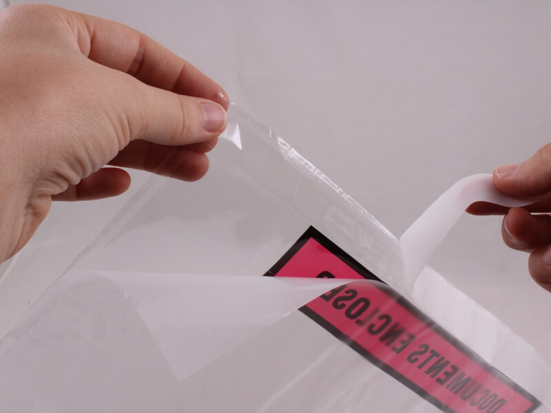 samolepicí proužek - uzávěr transportní obálky