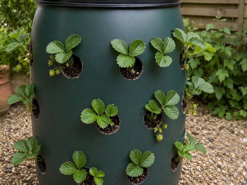 Jak pěstovat jahody v sudu