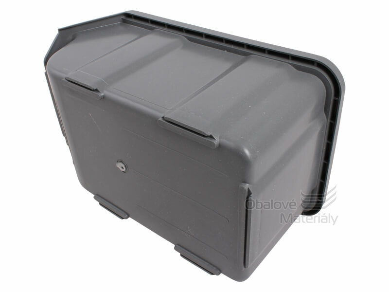 Plastový ukládací box A-200 šedý, 250*155*120 mm