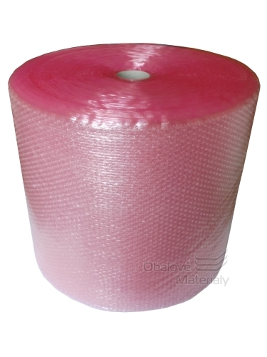 Antistatická bublinková fólie 50 cm - role 100 m, 40 my