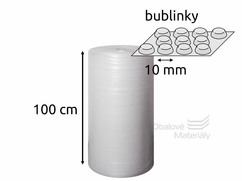 Bublinková fólie 100cm - role 100m