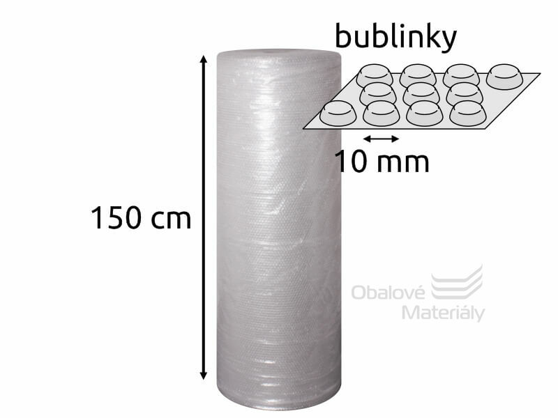 Bublinková fólie 150cm - role 100m