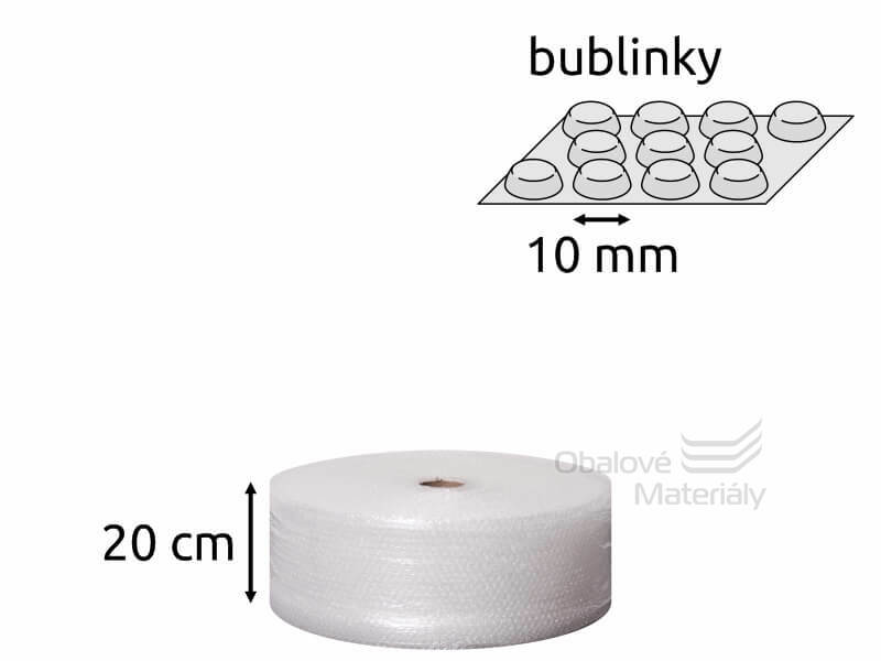 Bublinková fólie 20cm - návin 100m