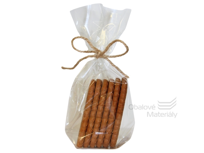 Celofánové sáčky 10*17 cm, křížové dno, balení 100 ks