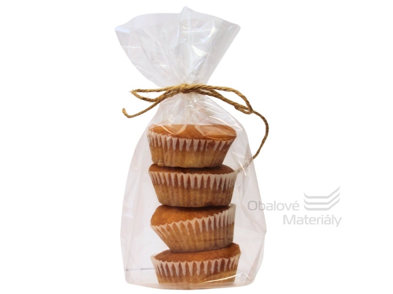 Celofánové sáčky 14*21 cm, křížové dno, balení 100 ks