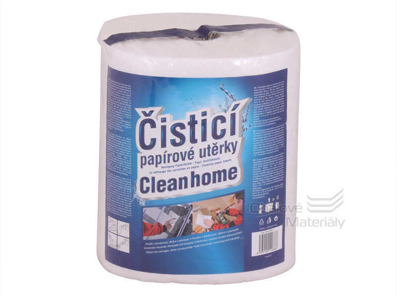 Čistící papírová utěrka Cleanhome, univerzální, 1 kg