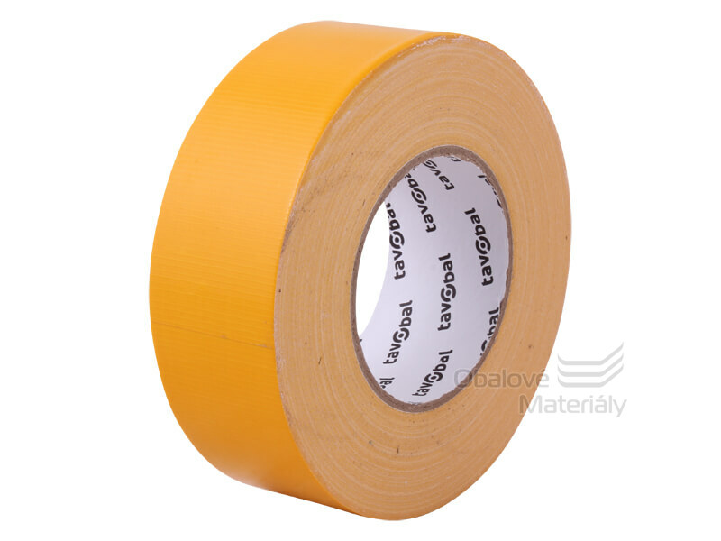 Žlutá duct tape lepící páska TAVOBAL  