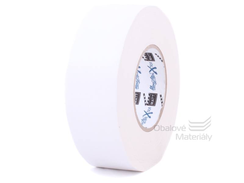 Universální lepící páska 50 mm*50 m, bílá MATNÁ extra kvalita