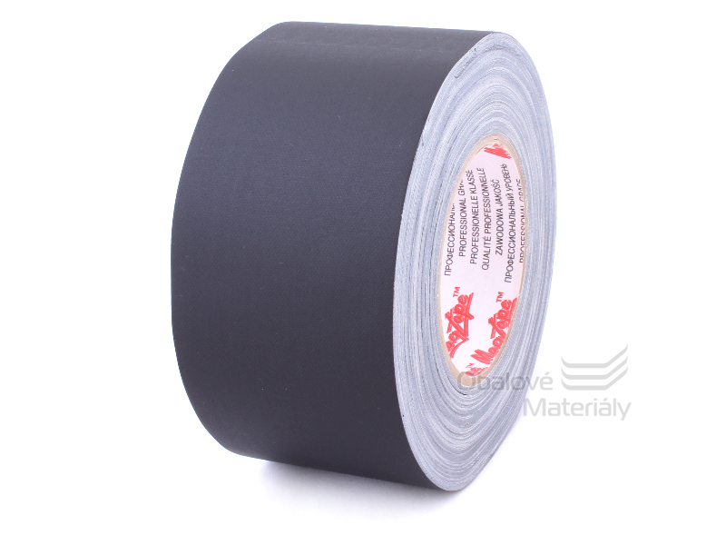 Universální lepící páska 75 mm*50 m, černá MATNÁ top kvalita