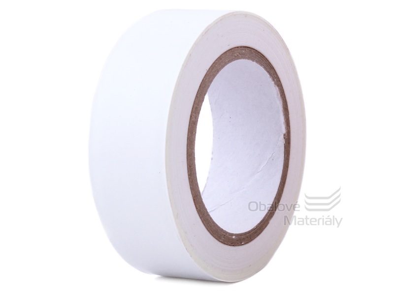 Izolační PVC páska 19 mm * 10 m, bílá