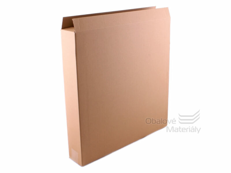 Kartonová klopová krabice 570*100*570 mm, 3-vrstvá