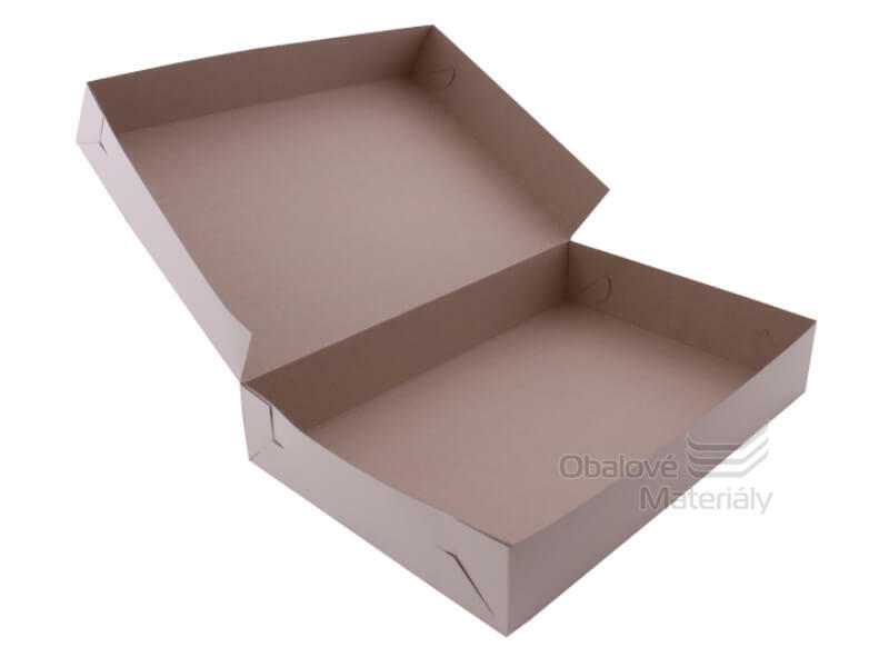 Krabice na chlebíčky, papírová, 400*270*70 mm