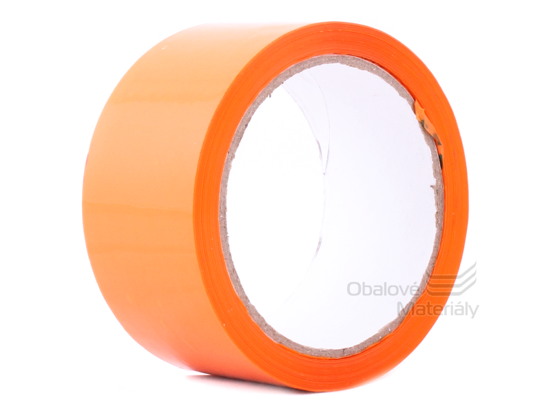 Barevná lepící páska 48 mm*66 m oranžová