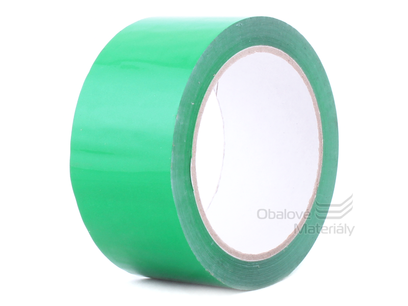 Lepící páska TICHÁ, zelená, 48 mm*66 m