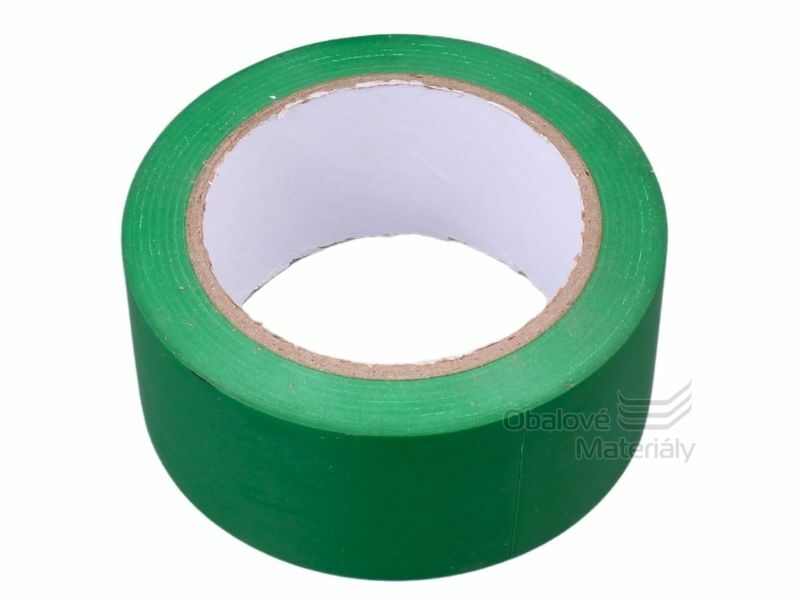 Podlahová lepící PVC páska, zelená, 50 mm*30 m