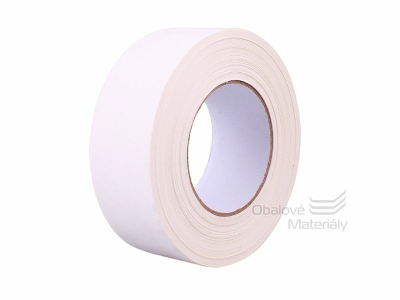 Lepící páska Duct Tape (Gaffa) 50 mm*50 m, 210 mic, bílá, matná