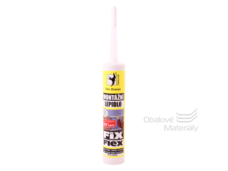 Montážní lepidlo FIX FLEX 310 ml, bílé