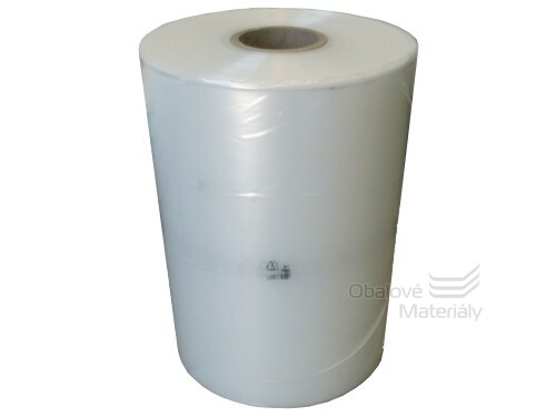 LDPE hadice 260 mm, 50 my, čirá, role cca 15 kg