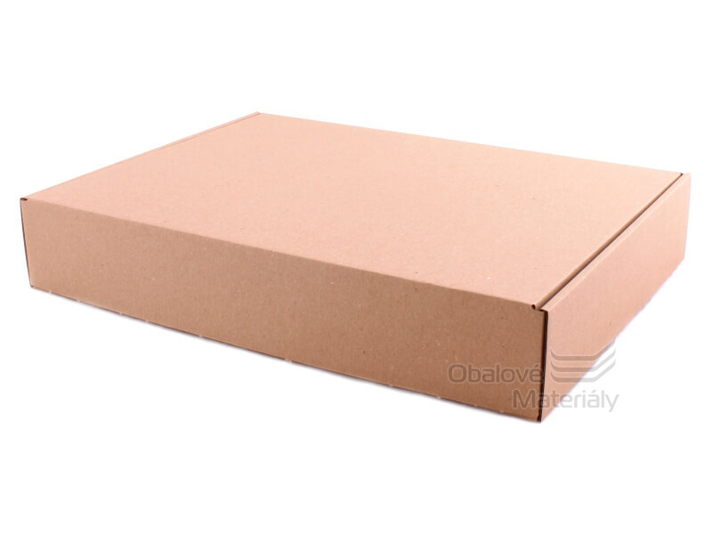 Poštovní krabice 400*300*70 mm, hnědá, 3-vrstvá