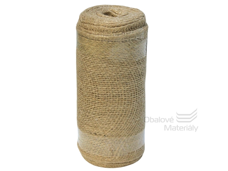 Jutová stuha přírodní 20 cm*10 m, 200 g/m2