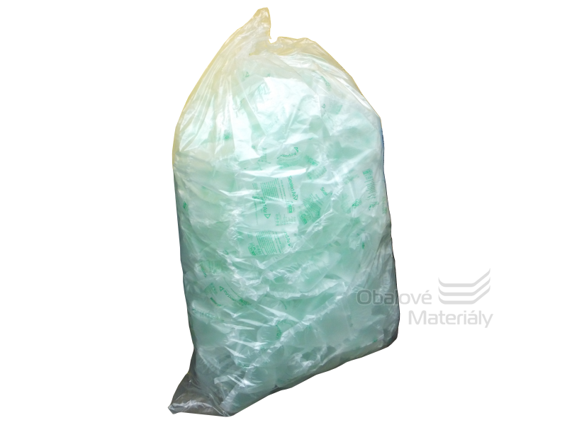 Polyetylenové pytle 100*150 cm, typ 50, nosnost 10 kg - transparentní