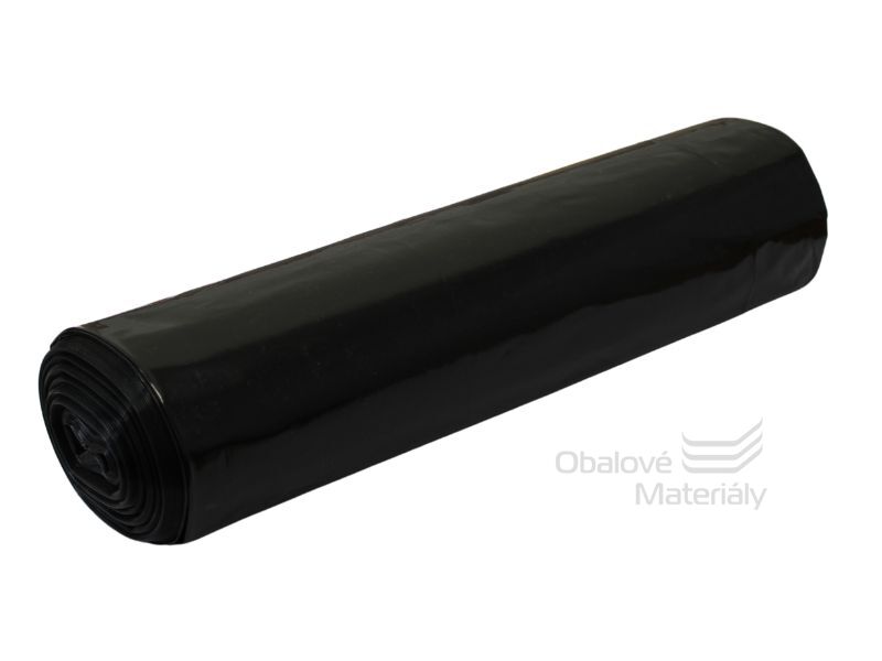 Pytle na odpad LDPE 70*110 cm, typ 60, role 25 ks, černé