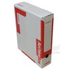 Emba kartonový archiv box A4 75 mm - červený