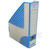 Emba kartonový box na dokumenty A4 75 mm - modrý