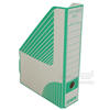 Emba kartonový box na dokumenty A4 75 mm - zelený