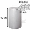 Bublinková fólie - velké bubliny, průměr 3 cm, role 100cm*50m