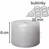 Bublinková fólie - velké bubliny, průměr 3 cm, role 50cm*50m