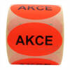 Samolepící reflexní etiketa "AKCE" 60*40 mm - role 500 etiket