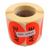 Samolepící reflexní etiketa "AKCE" 60*40 mm - role 500 etiket