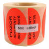 Samolepící reflexní etiketa "DOKUMENTY" 60*40 mm - role 500 etiket