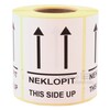 Samolepící etikety NEKLOPIT 80*60 mm, role 500 etiket