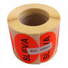 Samolepící reflexní etiketa "SLEVA" 60*40 mm - role 500 etiket