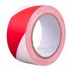 Podlahová výstražná lepící páska PVC, bíločervená, 50 mm*30 m