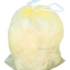 Odpadkové pytle HDPE 30l, 50*60cm, zatahovací, žluté, role 15 ks