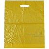 Taška LDPE 38*45+5 cm průhmat ŽLUTÁ