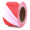 Výstražná červeno-bílá vytyčovací páska 80 mm*250 m