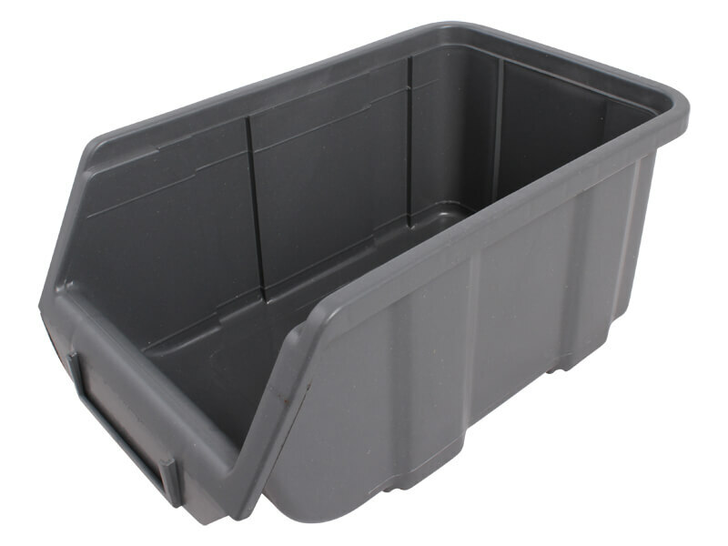 Levně TAVOBAL Plastový ukládací box A-200 šedý, 250*155*120 mm