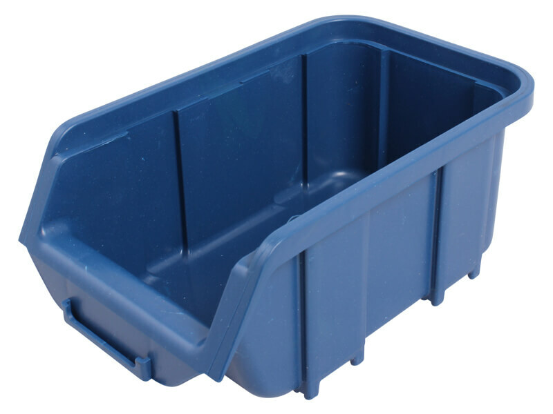 Plastový ukládací box A-100 modrý, 160*102*73 mm